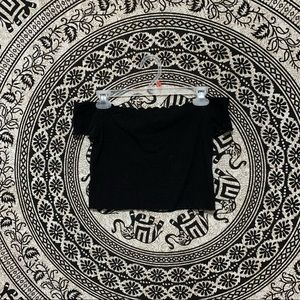 H&M Off The Shoulder Crop Top